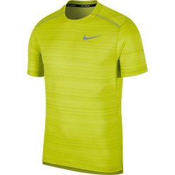 Koszulka do biegania męskie NIKE DRY-FIT MILER / AJ7565-322. Koszulki męskie Nike, m, bez wzorów, bez kołnierzyka, bez rękawów, do biegania. Za 119,99 zł.