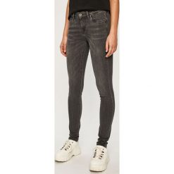 Pepe Jeans - Jeansy Pixie. Szare jeansy damskie Pepe Jeans. W wyprzedaży za 299,90 zł.