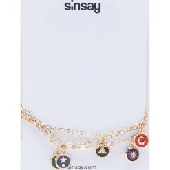 Bransoletki z zawieszkami - Wielobarwny. Bransoletki damskie Sinsay. Za 15,00 zł.