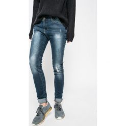 Sublevel - Jeansy. Niebieskie rurki damskie Sublevel, s. W wyprzedaży za 39,90 zł.