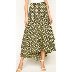 Spódnica maxi Guess W0GD22 WCTR0. Zielone spódniczki damskie Guess, s, z aplikacjami, z bawełny, maxi. W wyprzedaży za 479,00 zł.