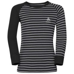 Bielizna dziewczęca: Odlo Koszulka tech. Odlo Shirt l/s crew neck WARM KIDS – 10459 – 10459/60095/104