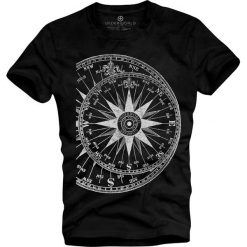 T-shirt męski UNDERWORLD Compass. Białe t-shirty męskie Underworld, m, bez wzorów, z bawełny, bez kołnierzyka. Za 69,99 zł.