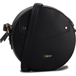 Torebka GABOR - 8304-60 Czarny. Czarne listonoszki damskie Gabor, bez wzorów, ze skóry ekologicznej, na ramię, bez dodatków. Za 279,00 zł.