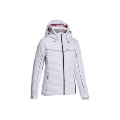 Kurtka Slide 500 WARM. Białe kurtki damskie WED'ZE, xs, z puchu. W wyprzedaży za 279,99 zł.