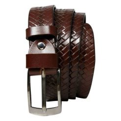 PASEK MĘSKI SKÓRZANY ROVICKY PRS-02-BGE 99-114 105CM. Pomarańczowe paski męskie ROVICKY, w paski, ze skóry, eleganckie. Za 89,90 zł.