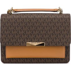 Michael Kors Jade Large Torebka Brązowy. Pomarańczowe torebki klasyczne damskie Michael Kors, w paski, z materiału, bez dodatków. Za 1164,95 zł.