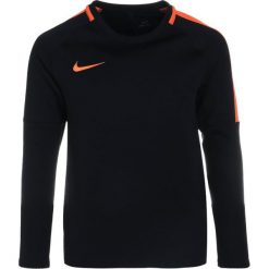 Nike Performance DRY CREW Bluza black/cone/cone. Czarne bluzy chłopięce Nike Performance, z materiału. Za 139,00 zł.