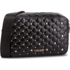 Torebka LIU JO - S Crossbody A19079 E0002 Nero 22222. Czarne listonoszki damskie Liu Jo, bez wzorów, ze skóry ekologicznej, bez dodatków. W wyprzedaży za 299,00 zł.