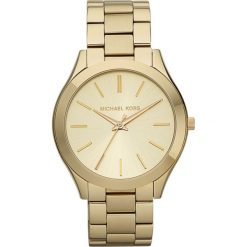 Zegarek MICHAEL KORS - Slim Runway MK3179 Gold/Gold. Żółte zegarki damskie Michael Kors. Za 849,00 zł.