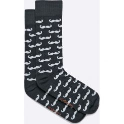 Nanushki - Skarpety Mr Gentelman. Szare skarpetki męskie marki Nanushki, bez wzorów, z elastanu. Za 24,90 zł.