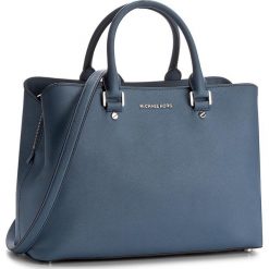 Torebka MICHAEL MICHAEL KORS - Savannah 30S6SS7S3L Denim. Niebieskie torebki klasyczne damskie MICHAEL Michael Kors, z denimu. W wyprzedaży za 1139,00 zł.