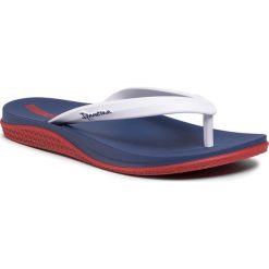 Japonki IPANEMA - Anatomic Lapa Ad 82629 Blue/White/Red 22146. Białe klapki męskie Ipanema, bez wzorów, z tworzywa sztucznego. Za 109,99 zł.