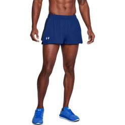 Spodenki i szorty męskie: Under Armour Spodenki męskie Launch SW Split Short niebieskie r. M (1289750-574)