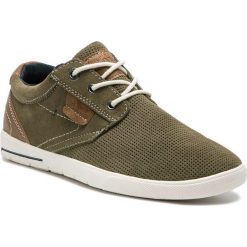 Półbuty S.OLIVER - 5-13605-22 Olive 720. Zielone półbuty męskie S.Oliver, na co dzień, bez wzorów, z zamszu, eleganckie, bez zapięcia. W wyprzedaży za 179,00 zł.
