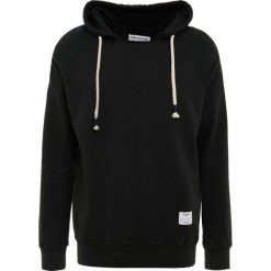 Bluzy męskie: The Editor STAR STITCH HOODIE Bluza z kapturem black