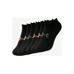 Under Armour Essential 6-pack Skarpetki Czarny. Czarne skarpetki damskie Under Armour, bez wzorów, z elastanu. Za 94,95 zł.