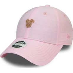 New Era Disney Czapka z daszkiem Różowy. Różowe czapki damskie New Era, z motywem z bajki, z bawełny. Za 128,95 zł.
