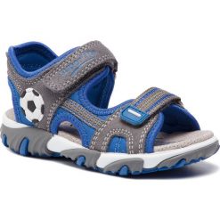 Sandały SUPERFIT - 8-00174-44 M Smoke Multi. Szare sandały chłopięce Superfit, ze skóry, bez zapięcia. W wyprzedaży za 179,00 zł.