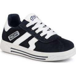 Sneakersy PRIMIGI - 5376955 M Navy. Niebieskie trampki chłopięce Primigi, bez wzorów, z zamszu, na sznurówki. Za 239,00 zł.