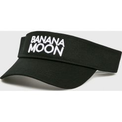 Banana Moon - Daszek. Czarne czapki damskie marki Banana Moon, bez wzorów, z bawełny. Za 99,90 zł.