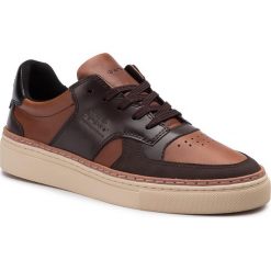 Sneakersy GANT - Denver 19634873 Espresso/Cognac G457. Pomarańczowe sneakersy męskie GANT, bez zapięcia. W wyprzedaży za 399,00 zł.