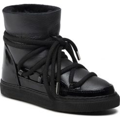 Buty INUIKII - Sneaker 70202-6 Gloss Black. Czarne kozaki damskie Inuikii, na zimę, ze skóry, bez obcasa, bez zapięcia. W wyprzedaży za 779,00 zł.