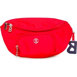 Nerka BOGNER JANICA. Czerwone nerki damskie Bogner, w paski, eleganckie, na ramię, małe, z breloczkiem. Za 340,00 zł.