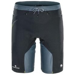 Ferrino szorty męskie Gariwerd Short X-Track Unisex Black XL. Czarne spodenki sportowe męskie Ferrino, xl, bez wzorów, sportowe, do biegania. W wyprzedaży za 199,00 zł.
