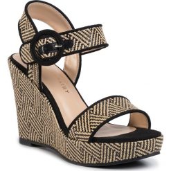 Espadryle JENNY FAIRY - WYL2102-3 Black. Brązowe espadryle damskie Jenny Fairy, bez wzorów, ze skóry ekologicznej, bez obcasa, na obcasie. Za 119,99 zł.