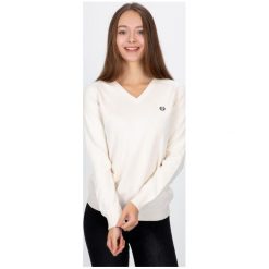 Paul Parker Sweter Damski M Śmietankowy. Szare swetry damskie Paul Parker, m, bez wzorów, eleganckie, bez rękawów, bez kaptura. Za 159,00 zł.