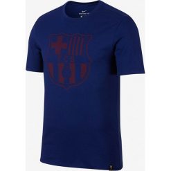 Nike Koszulka FCB M NK Crest niebieska r. L (857243 410). Niebieskie koszulki sportowe męskie marki Nike, l. Za 79,00 zł.