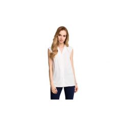 Bluzki Style S112 Bluzka bez rękawów zapinana na guziczki. Bluzki damskie Style. Za 89,00 zł.