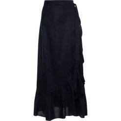Spódnica trapezowa TwinSet 201TT2036. Czarne spódniczki damskie Twinset, bez wzorów, z elastanu, maxi, trapezowe. Za 769,00 zł.