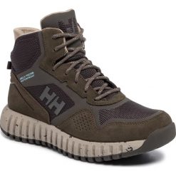Trekkingi HELLY HANSEN - Monashee Ullr Ht 114-46.707 Espresso/Aluminium/Blue Tint. Pomarańczowe trapery damskie Helly Hansen, ze skóry, bez obcasa, bez zapięcia. W wyprzedaży za 359,00 zł.
