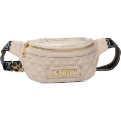 Saszetka nerka LOVE MOSCHINO - JC4005PP1ALA0110 Avorio. Brązowe nerki damskie Love Moschino, bez wzorów, ze skóry ekologicznej, młodzieżowe, bez dodatków. Za 599,00 zł.