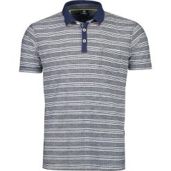 Lerros koszulka polo męska 2043269 XXL ciemnoniebieska. Niebieskie koszulki męskie Lerros, xxl, w paski, z krótkim rękawem. Za 189,00 zł.