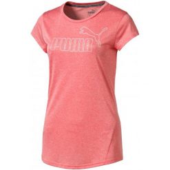 Puma Koszulka Sportowa Active Ess No.1 Tee W Nrgy Peach S. Pomarańczowe topy sportowe damskie marki Puma, s, z materiału, na fitness i siłownię. W wyprzedaży za 69,00 zł.