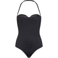 Strój kąpielowy Emporio Armani 262208 0P302 00020. Czarne stroje kąpielowe damskie Emporio Armani, s, bez wzorów, z elastanu. Za 449,00 zł.
