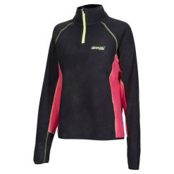 Bluzy damskie: BERG OUTDOOR Bluza damska Three-pro Sweat czarno-różowa r. XL (HK3220501)