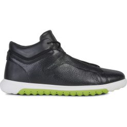 Geox Nexside Tenisówki Czarny. Czarne trampki męskie Geox, bez wzorów, ze skóry, bez zapięcia. Za 654,95 zł.