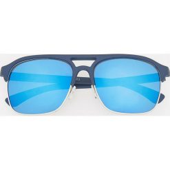 Okulary przeciwsłoneczne - Granatowy. Niebieskie okulary przeciwsłoneczne męskie marki Reserved. Za 49,99 zł.