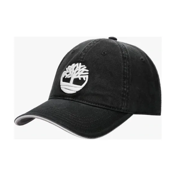 Timberland Czapka Cotton Twill Cap , czarny, rozmiar ONE SIZE. Czarne czapki damskie Timberland, z haftami, z bawełny. Za 159,99 zł.