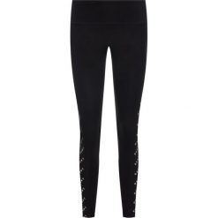 Legginsy DKNY Sport DP9P2061. Czarne spodnie damskie DKNY Sport, s, bez wzorów, z elastanu. W wyprzedaży za 189,00 zł.