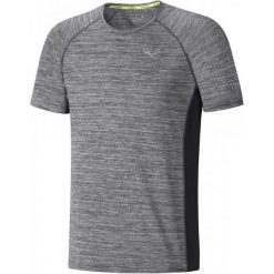 Koszulki sportowe męskie: Mizuno Koszulka Do Biegania Alpha Tee/Black Melange S