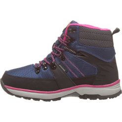 Buty trekkingowe damskie: Botki turystyczne "Wulric" w kolorze czarno-granatowym