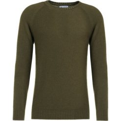 Swetry klasyczne męskie: Johnstons Cashmere Sweter camouflage