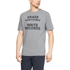 Under Armour Write Records Koszulka Szary. Szare podkoszulki męskie l, z haftami, z elastanu. Za 119,95 zł.
