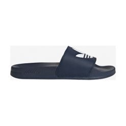 Adidas Originals Adilette Lite Kapcie Niebieski. Niebieskie kapcie męskie adidas Originals, z materiału. Za 128,95 zł.