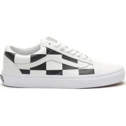 Vans Old Skool Trampki Biały. Białe trampki męskie Vans, z materiału. Za 343,95 zł.